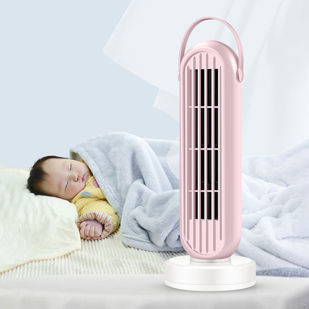 Tower Fan, Mini Fan, Bladeless Tower Fan, Quietset Speed Tower Fan Standing Fans, Cooling Fans For Home, Plastic 9377112608112