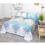 Soft King Size Duvet Cover Set with Zipper 4PCS 4