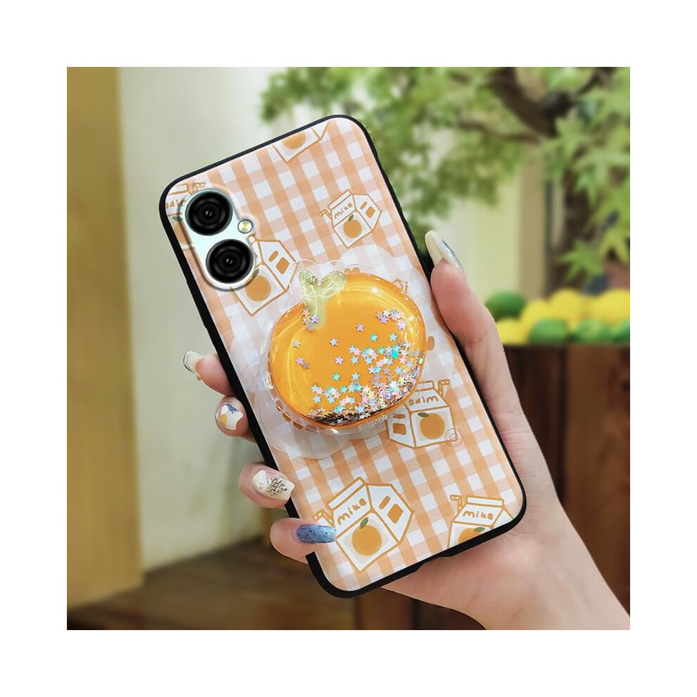 Blu G53 Phone Case Â Cartoon Quicksand Rotatable Kickstand, Waterproof Glitter Soft Case With Lens Protection & Anti-Knock Design 9027700611986