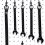 Pegboard Hooks Kit Pegboard J Hook Assortment 100PK Black Peg Hooks 3