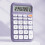 12-Digit Pocket Calculator with Note Pad - Purple 4