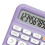 12-Digit Pocket Calculator with Note Pad - Purple 8