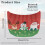 Car Hood Cover Christmas Design Elastic Polyester for 7