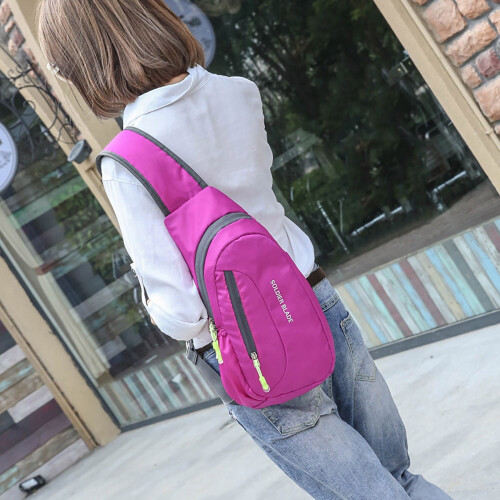 Σακίδιο πλάτης με ιμάντα στήθους Crossbody για ταξίδια σε εξωτερικούς χώρους και 2