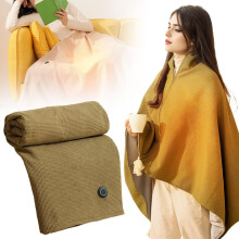 Heated Blanket Shawl for Women 60x31 inch USB Electric Wrap