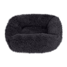 Julrea! Hundbädd Lång remsform Bekväm plysch Kennelhundar Djursand Sömn PV-sand Sovbädd 45*35cm