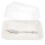 Butter Holder with Lid White Countertop Storage Container 1