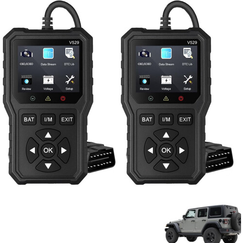 Scanner OBD2 avec écran couleur 3,5 pouces et code moteur