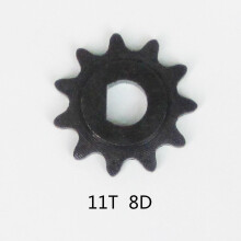 Sprocket Pinion 11 Teeth 25H Gear D-Type 8mm Mounting Hole
