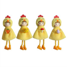 4 piezas de adornos colgantes, adornos colgantes de hadas de Pascua para primavera, Pascua, verano, decoración de bodas y regalos