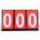 (Three Red Scoreboard) 3/4 Digit Portable Basketball Scoreboard 2