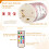 Flameless LED Candles with Remote Control Set of 2 4