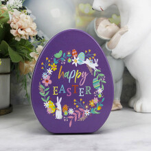 Boîte cadeau œuf de Pâques lapin mignon – Emballage coloré pour bonbons, chocolats et petits cadeaux, compatible avec les articles de fête de