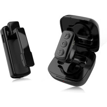 Multifunction Remote Page Turner for Kindle Paperwhite, TikTok, iPad, iPhone & Tablets—Wireless Camera Remote—Black