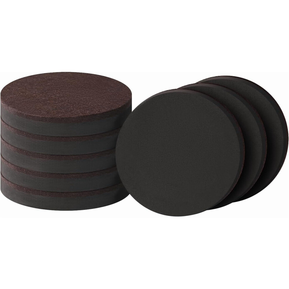 Felt Furniture Sliders For Hardwood Floors Â 8 Pcs 5" Heavy Duty Floor Protectors, Compatible With Chairs & Tables 9065194419992