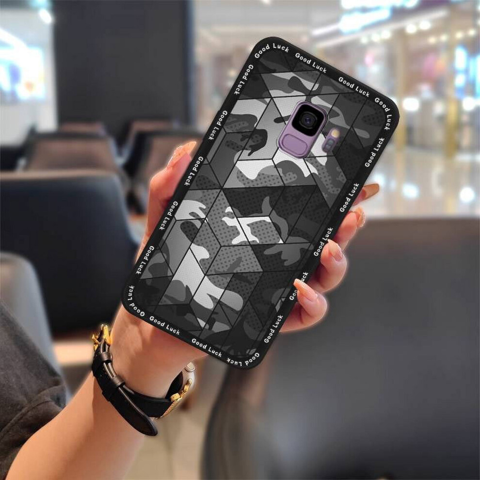Phone Case Compatible With Samsung Galaxy S9/Sm-G9600 Â Cute Cartoon Silicone Full-Wrap Waterproof, Shockproof, Dust-Resistant Tpu Cover 9377112606583
