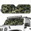Foldable Camo Horse Print Windshield Sunshade 52.95" x 2