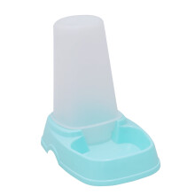 Distributeur automatique de croquettes pour chien Ă large ouverture, bleu