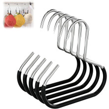 Organisateur de porte-chapeaux en acier inoxydable 6/12/24 pouces
