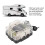 Sicherungshalter 4GA IN 4GA OUT 100A x2 Digital Silber 4