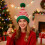 Gorro navideño de punto estilo elfo – Cálido, de nailon y elastano. 5