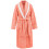 Plus size damekjole i fleece med V-hals og 2