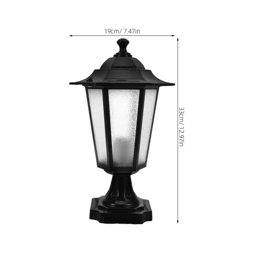 Replacement Post Light Pillar Lamp Outdoor Post Light Patio Pillar Lantern 2
