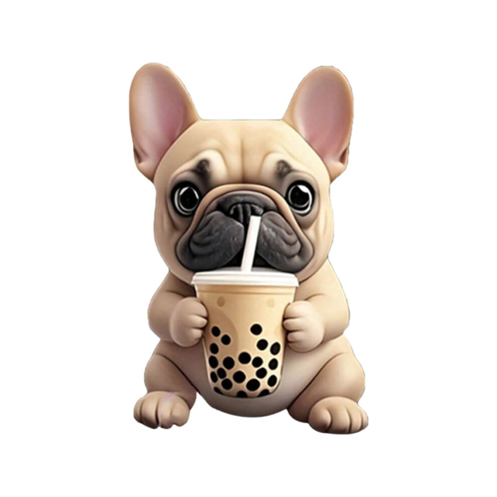 Car Air Freshener Pug Car Diffuser Interior Decor Clip-On Acrylic Aromatherapy Vent Clip Cute Car Accessory Scented Clip 9027700147386