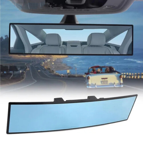 Wide Angle Rear View Mirror Universal Clip-on Convex Mirror 2