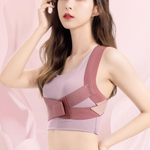 Posture Corrector for Women and Men, Adjustable Upper Back 1