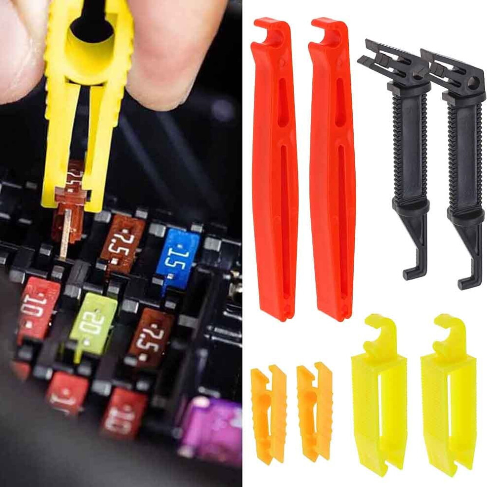 8Pcs Automobile Fuse Puller Fuse Clip Tool Extractor Removal/For Car Fuse Holder. 9027700614116