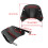 Motorcycle Windshield Adjustable Clear Wind Deflector for 3