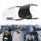 Motorcycle Windshield Adjustable Clear Wind Deflector for 7
