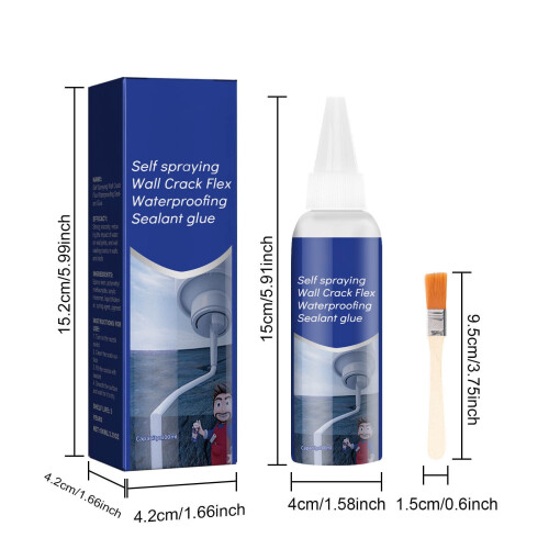 Silicone Caulk for Kitchen and Bathroom White 10.1 oz 1