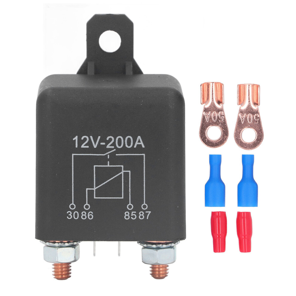 Waterproof Brass Coil Starter Solenoid 12V 200A