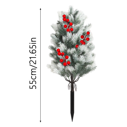 Künstlicher Zedern-Weihnachtsbaum, 55 cm, für den Außenbereich 1