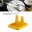 Foldable Plastic Pot Lid Rack Stand Organizer Yellow 59g Kitchen Shelf 3