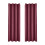Solid Color Blackout Curtains Dark Grey 39x78 Inch 3