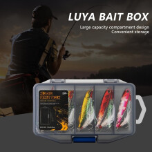 (L) Fishing Tackle Box - Compact & Ergonomic Design