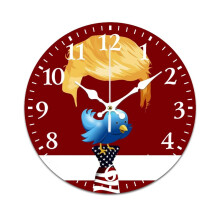 Abstract Funny Retro Wall Clock, Mute & Battery-Powered – Compatible with Home, Living Room, Kitchen, Office Decor