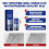 Silicone Caulk for Kitchen and Bathroom White 10.1 oz 6