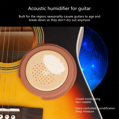 Luftbefeuchter für Schalllöcher von Akustikgitarren 1