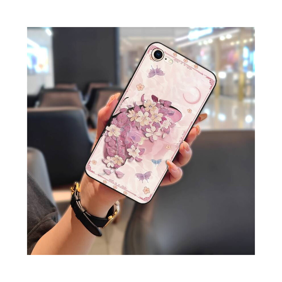 Silicone Tpu Phone Case Compatible With Iphone 7/8/Se 2020/2022/Se2/Se3 Â Waterproof, Anti-Knock, Cute Cartoon Design 9027700145962