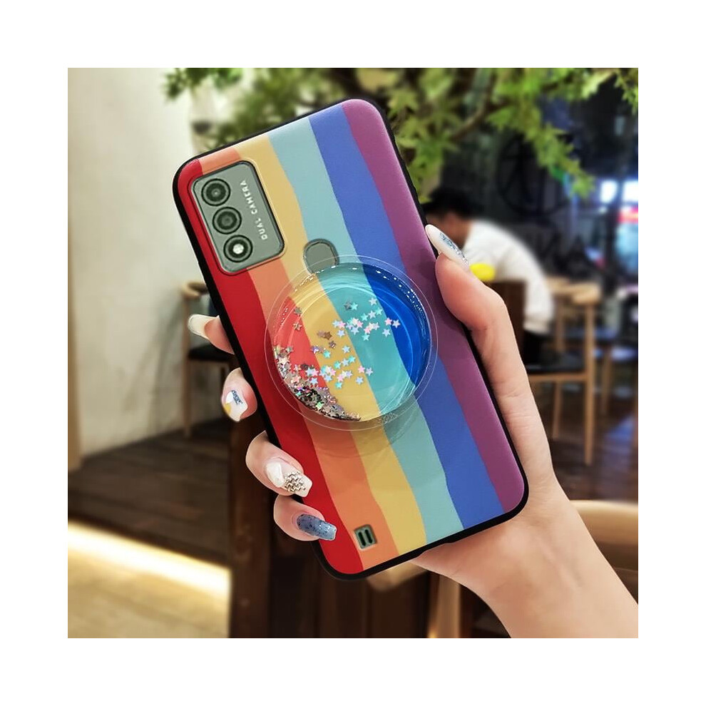 Wiko Voix/U616at Phone Case Â Dirt-Resistant, Rotatable Kickstand, Glitter Tpu Cover With Lens Protection 9422877996445