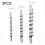 Support de rangement pour douilles 1/4", 3/8" et 1/2" avec 8 clips 1
