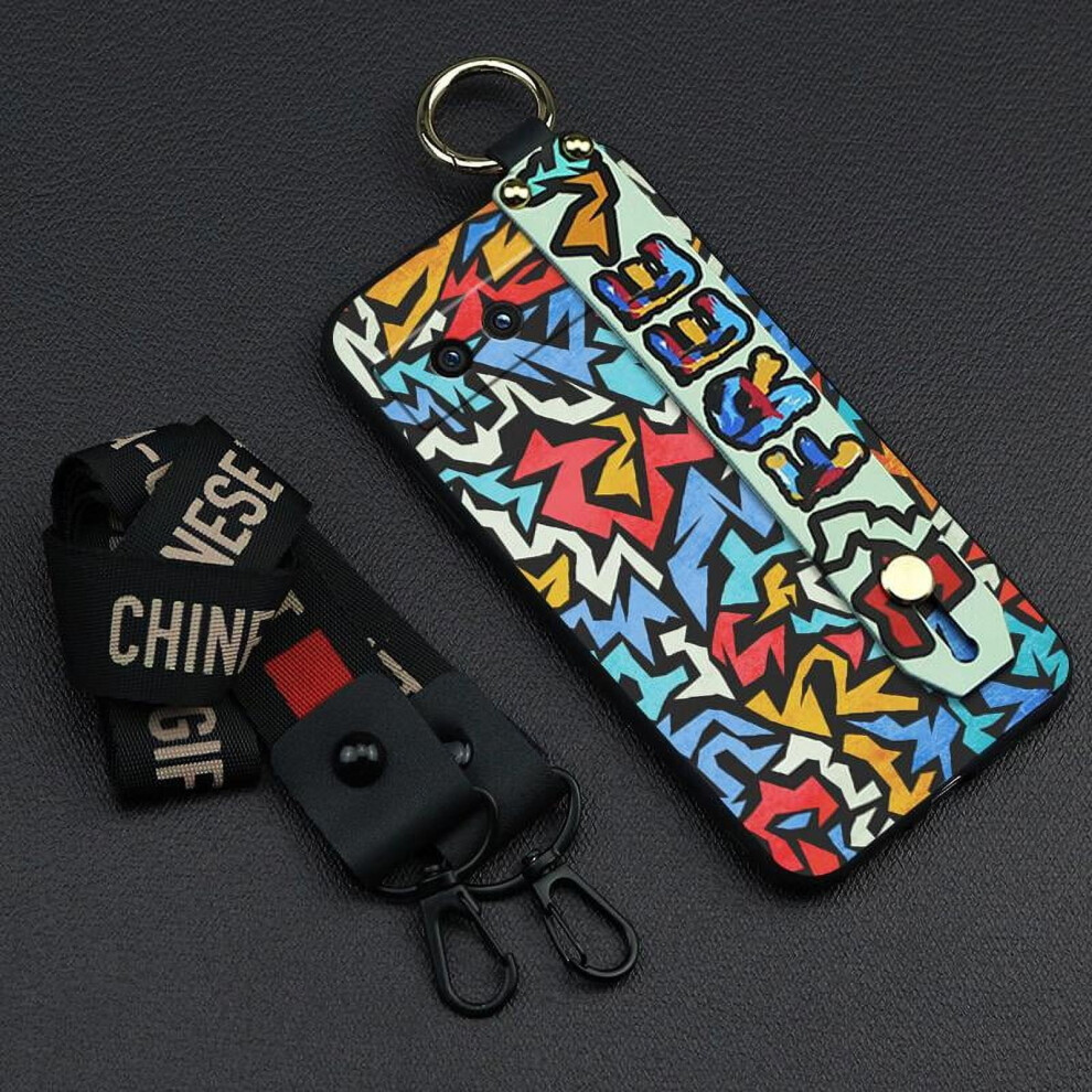 Google Pixel 8A Phone Case With Kickstand, Waterproof, Graffiti Design, Wrist Strap, Anti-Dust & Anti-Knock Â Compatible With Pixel 8A 9027700150164