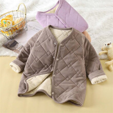Kids' Fleece-Lined Thermal Underwear Set – Thickened Winter Base Layer for Boys & Girls (Long-Sleeve Top)