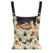 Heavy-Duty Cock Mushroom Clothespin Bag with Large Opening – Compatible with Outdoor Clotheslines