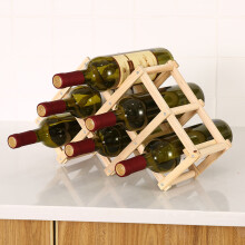(7) 3/6/10 Bottle Wooden Wine Rack Shelf