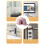 Microfiber Waffle Dish Cloths Pink 30x30cm 5-Pack 5